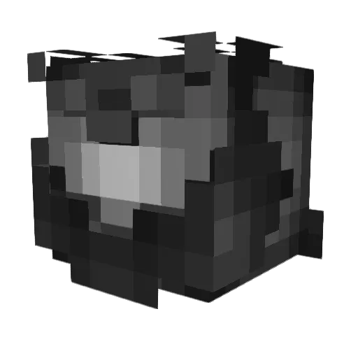 ABSNopex Minecraft avatar head, 3D render