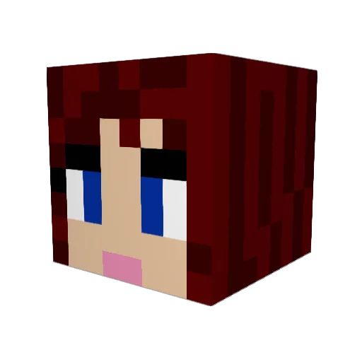 ABUOracle Minecraft avatar head, 3D render