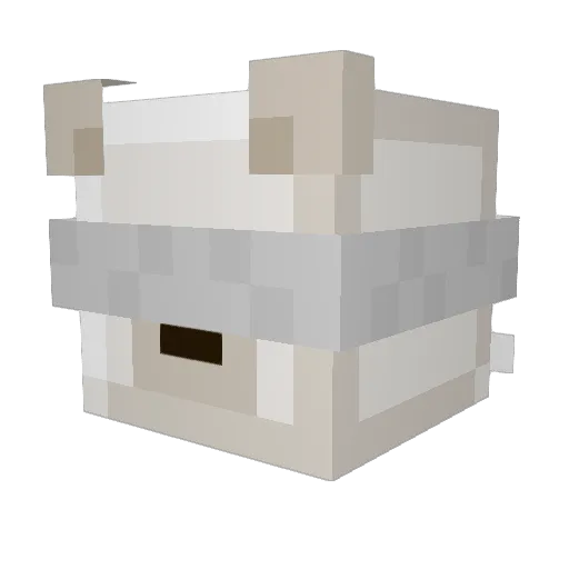 ABZRTAB Minecraft avatar head, 3D render