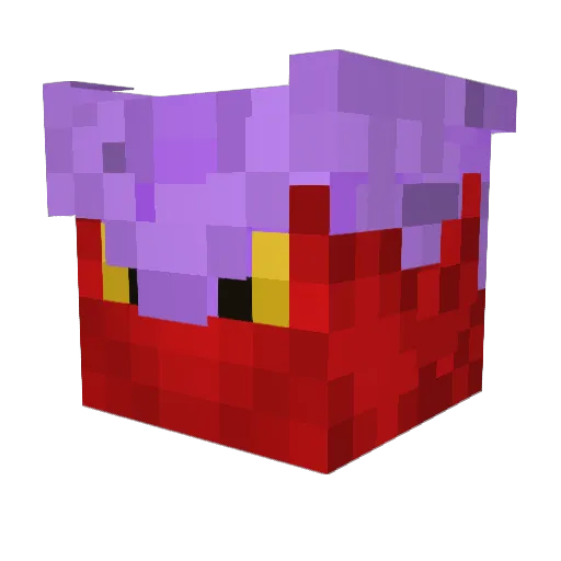 ABigSpaghettiBoi Minecraft avatar head, 3D render