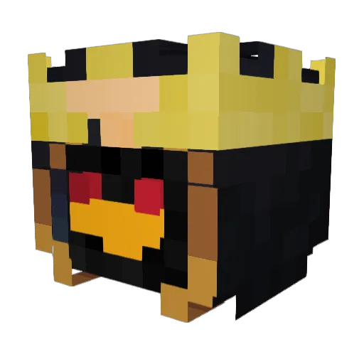 ABizarreTurtle Minecraft avatar head, 3D render
