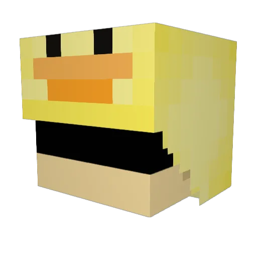 ABritishGuy_ Minecraft avatar head, 3D render