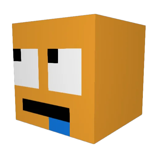 ACAB__1312 Minecraft avatar head, 3D render