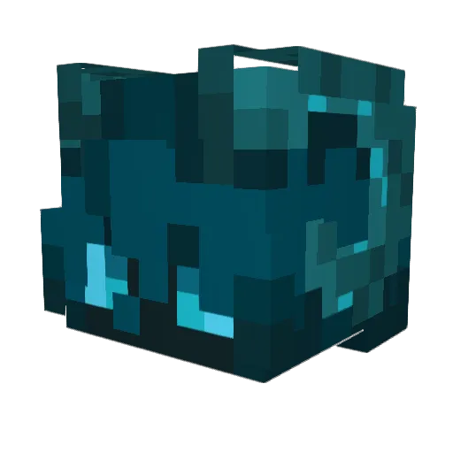 ACHEI20N Minecraft avatar head, 3D render
