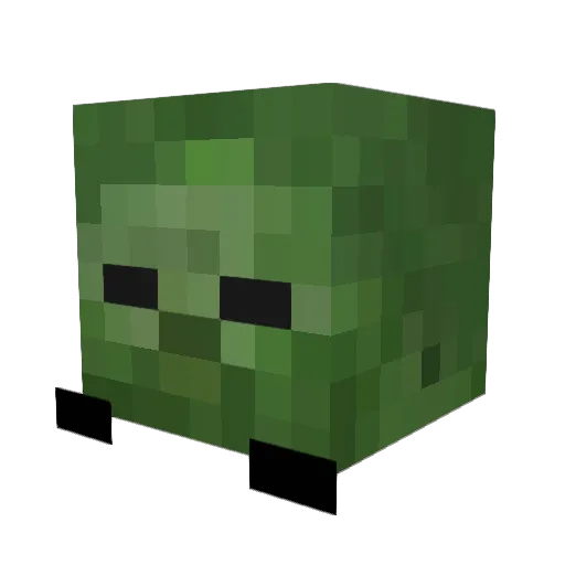 ACOSTA589 Minecraft avatar head, 3D render