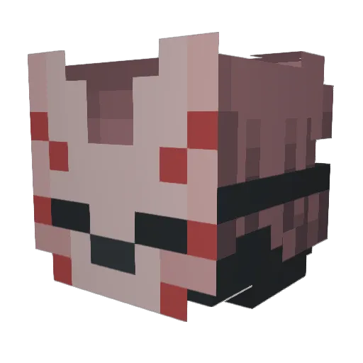 AC_Redeemer137 Minecraft avatar head, 3D render