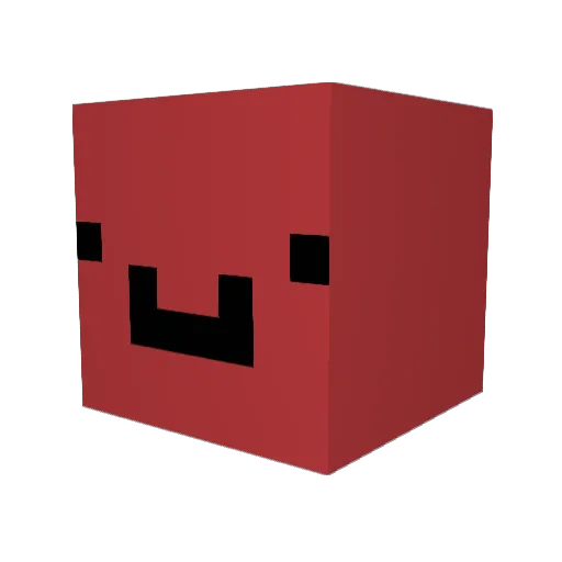 ACoolPlate Minecraft avatar head, 3D render