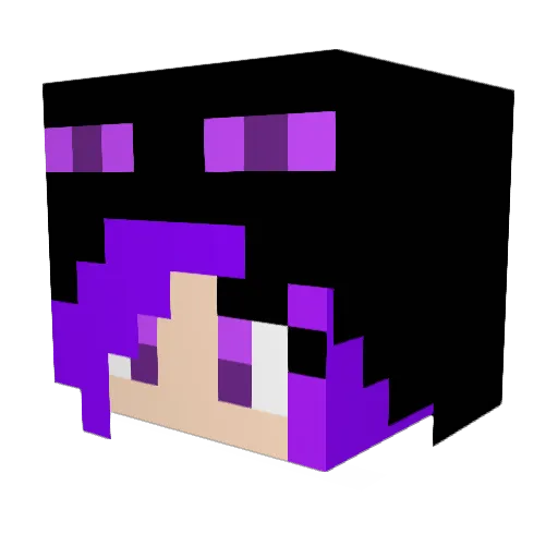 ADDPANDA Minecraft avatar head, 3D render