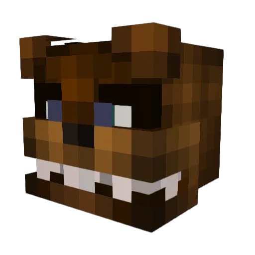 ADELSON0101 Minecraft avatar head, 3D render