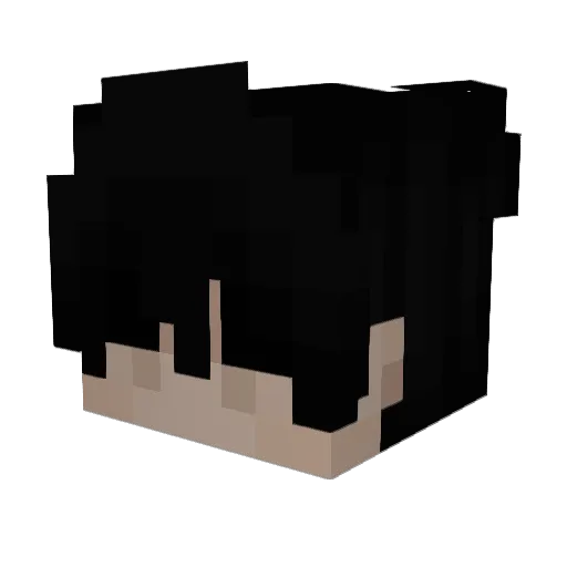 ADOLABURST Minecraft avatar head, 3D render