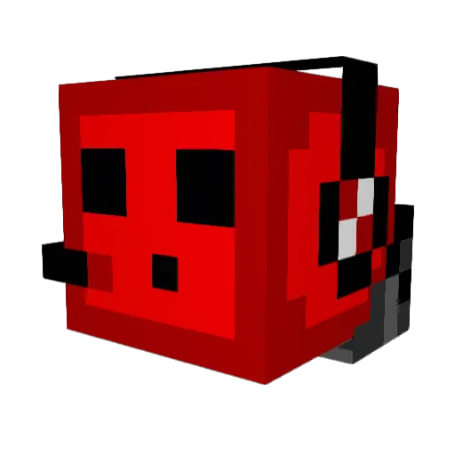 ADRUNKM0NKEY Minecraft avatar head, 3D render