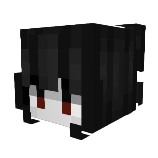 ADSapp Minecraft avatar head, 3D render