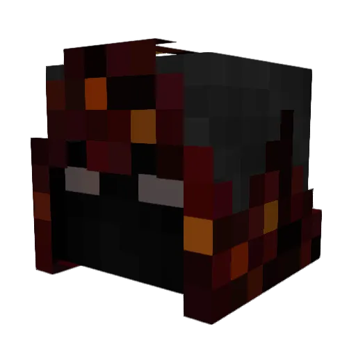 ADVaka Minecraft avatar head, 3D render