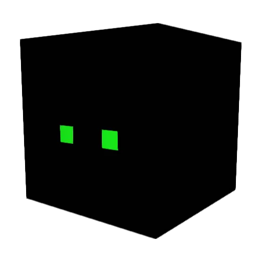 ADZ5582 Minecraft avatar head, 3D render