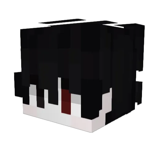 AESthetic_mc Minecraft avatar head, 3D render