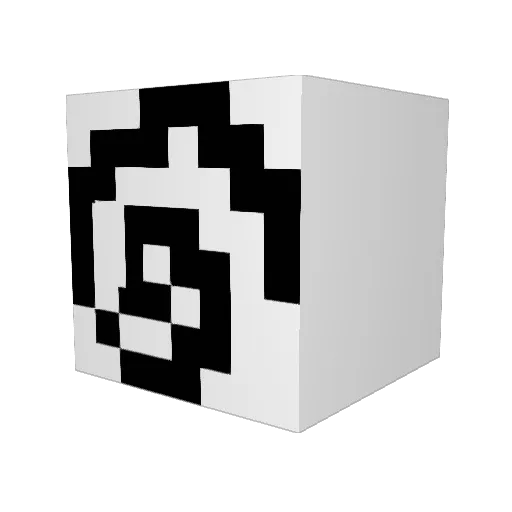 AEUMforever Minecraft avatar head, 3D render
