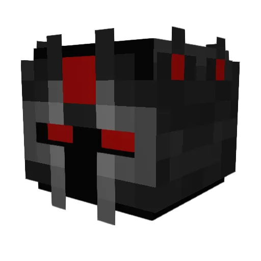 AExArchAngel Minecraft avatar head, 3D render