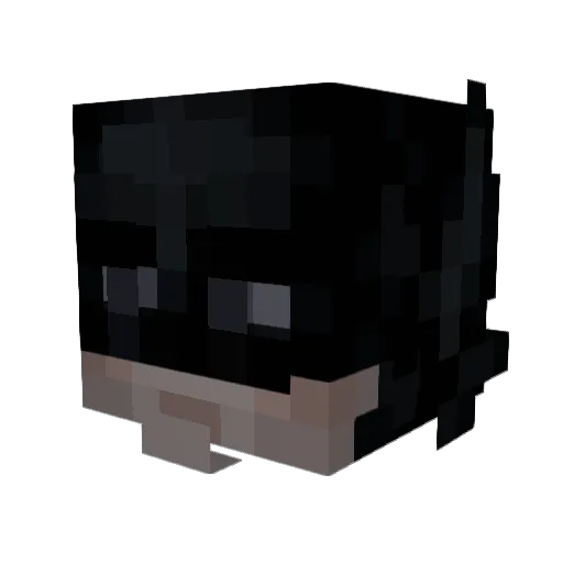 AFCMarley Minecraft avatar head, 3D render