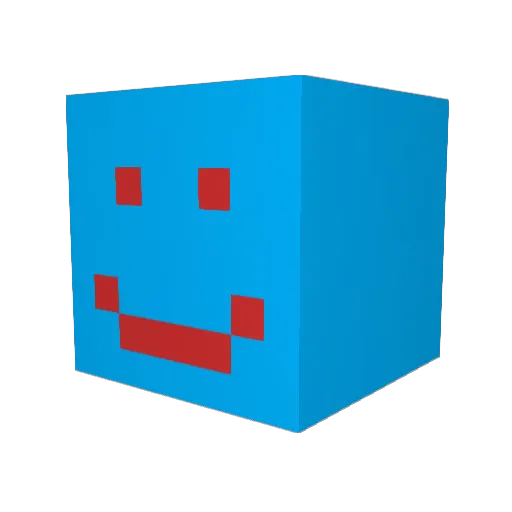 AFDWaehlerJan Minecraft avatar head, 3D render