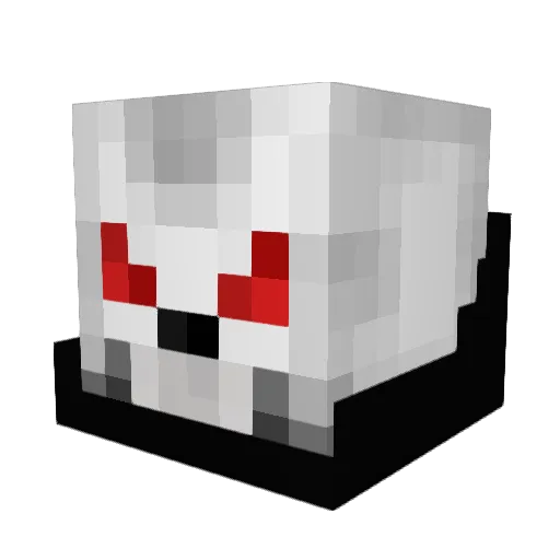 AFJROTC Minecraft avatar head, 3D render