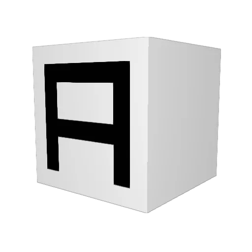 AFKMAN1 Minecraft avatar head, 3D render
