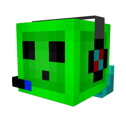 AFK_gamer10 Minecraft avatar head, 3D render