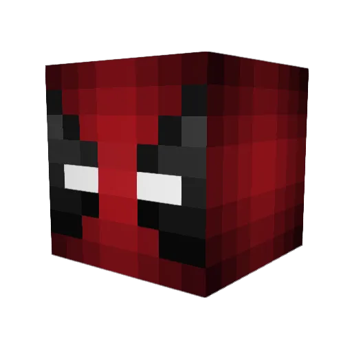 AFNinjaMaster Minecraft avatar head, 3D render