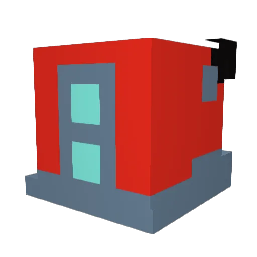 AFlyingFish205 Minecraft avatar head, 3D render
