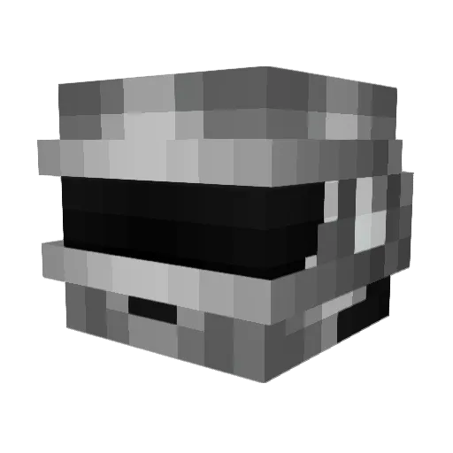 AFrenchGuy Minecraft avatar head, 3D render