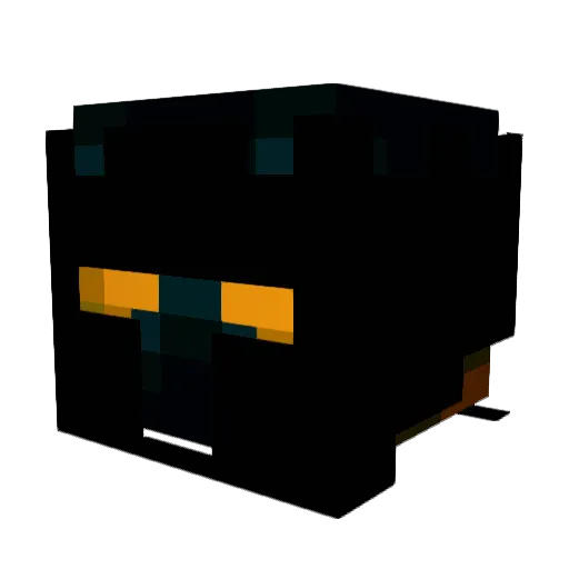 AGT22 Minecraft avatar head, 3D render