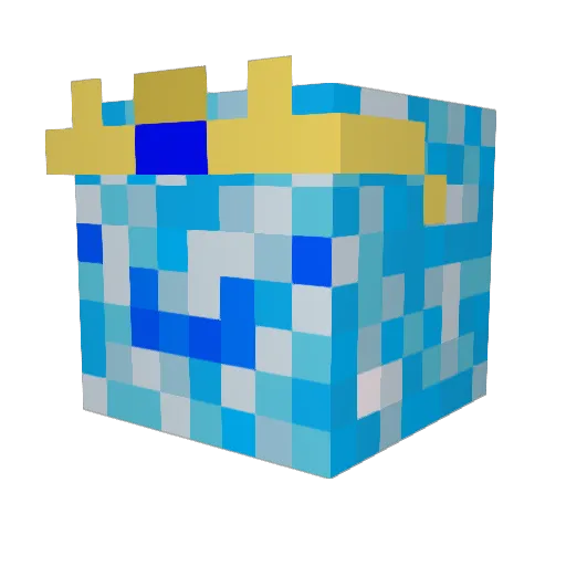 AGalacticBanana Minecraft avatar head, 3D render