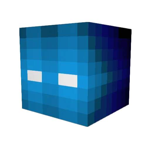 AGoodForNothing Minecraft avatar head, 3D render