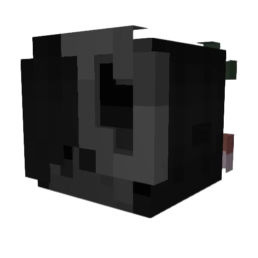 AHGDAHDAdLENAHAH Minecraft avatar head, 3D render