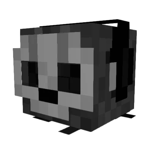 AHMADKHALIL45 Minecraft avatar head, 3D render