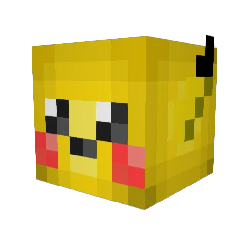 AH_Caleb Minecraft avatar head, 3D render