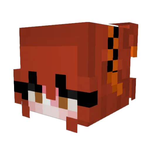 AHope15 Minecraft avatar head, 3D render