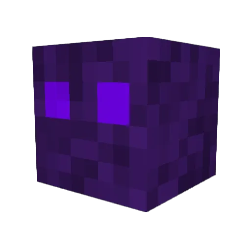 AIOM_ Minecraft avatar head, 3D render