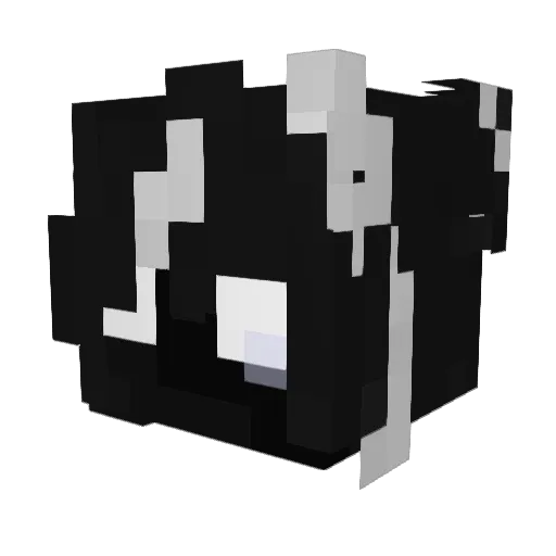 AISINESA Minecraft avatar head, 3D render