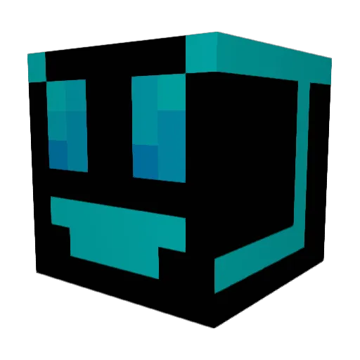 AJ2513 Minecraft avatar head, 3D render