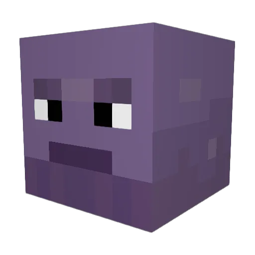AJAtlas Minecraft avatar head, 3D render