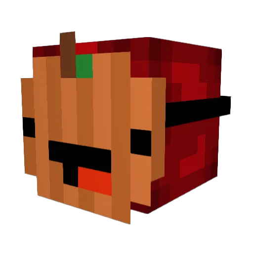 AJDontDo Minecraft avatar head, 3D render