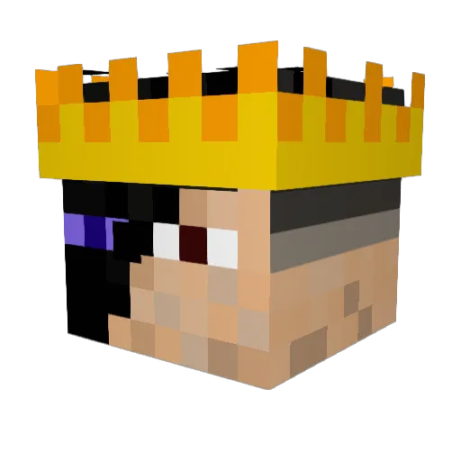 AJSnyderMan10 Minecraft avatar head, 3D render