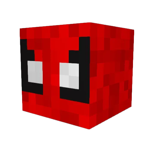 AJ_BEAST1233 Minecraft avatar head, 3D render