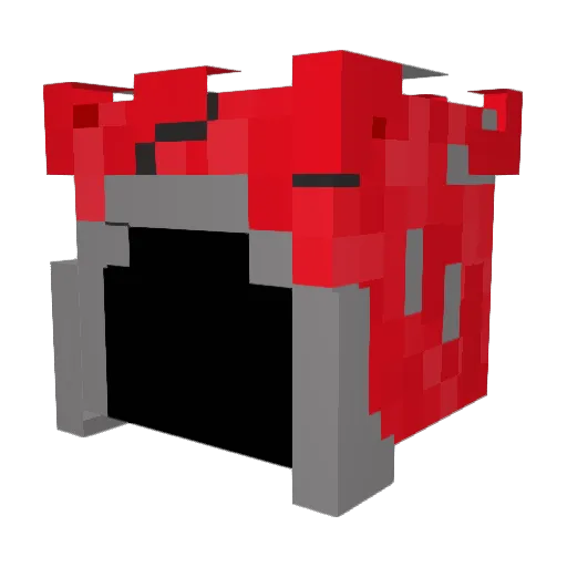 AJ_Meldick Minecraft avatar head, 3D render