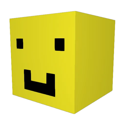 AJ__47 Minecraft avatar head, 3D render