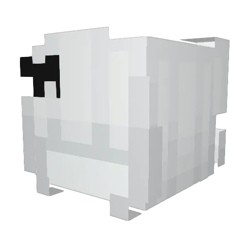 AJiXuan Minecraft avatar head, 3D render