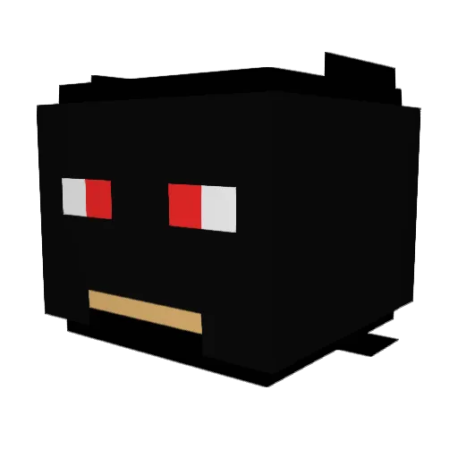 AJono456 Minecraft avatar head, 3D render