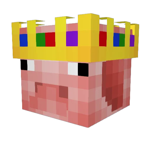 AKA_Sam Minecraft avatar head, 3D render