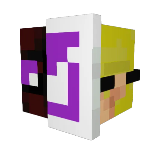 AKBattleBoy2014 Minecraft avatar head, 3D render