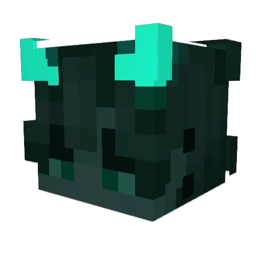 AKEDHunter Minecraft avatar head, 3D render